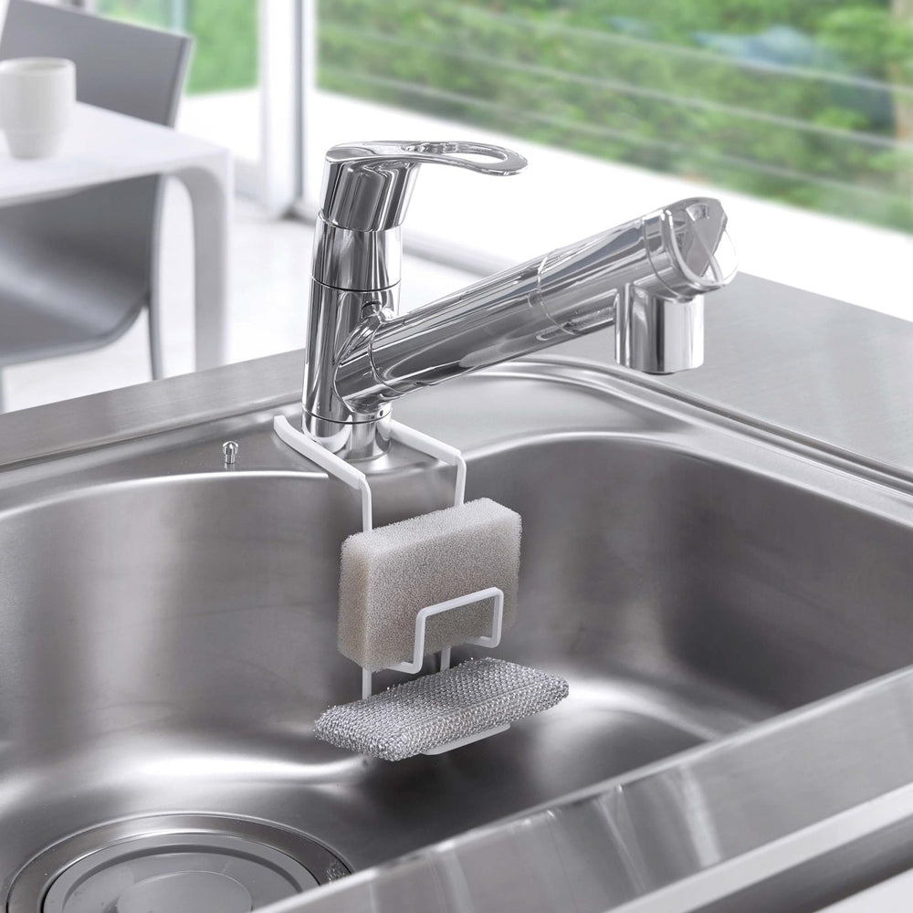 
                      
                        Faucet-Hanging Sponge Holder
                      
                    