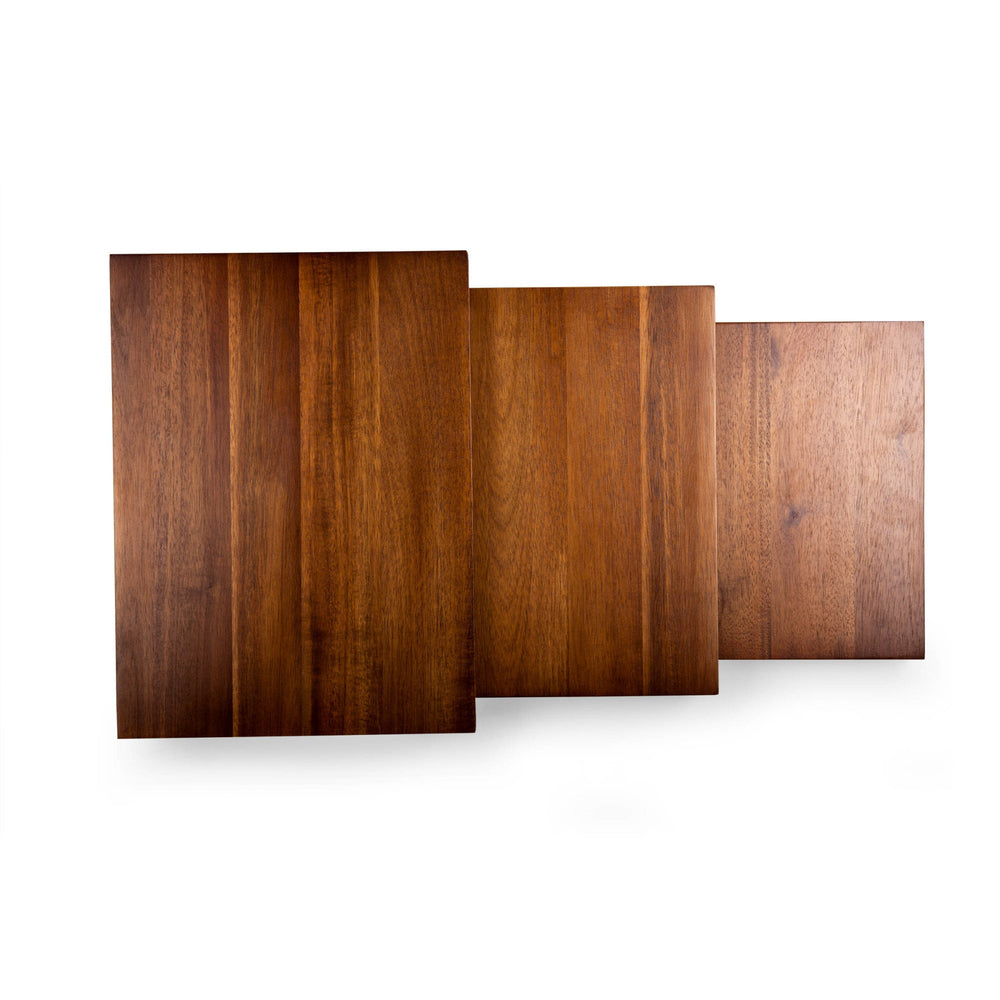 
                      
                        Etage Acacia Serving Pedestals, Set of 3
                      
                    
