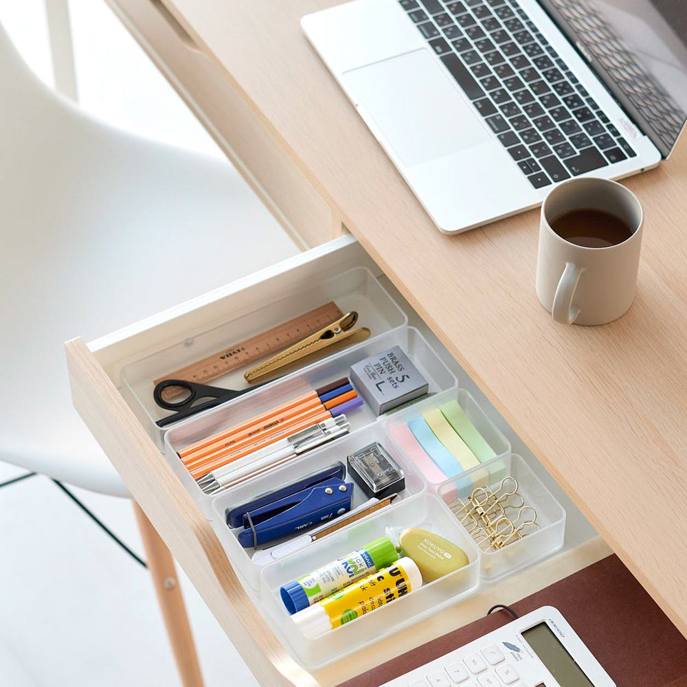 
                      
                        Stackable Clear Organizers, Set of 2
                      
                    