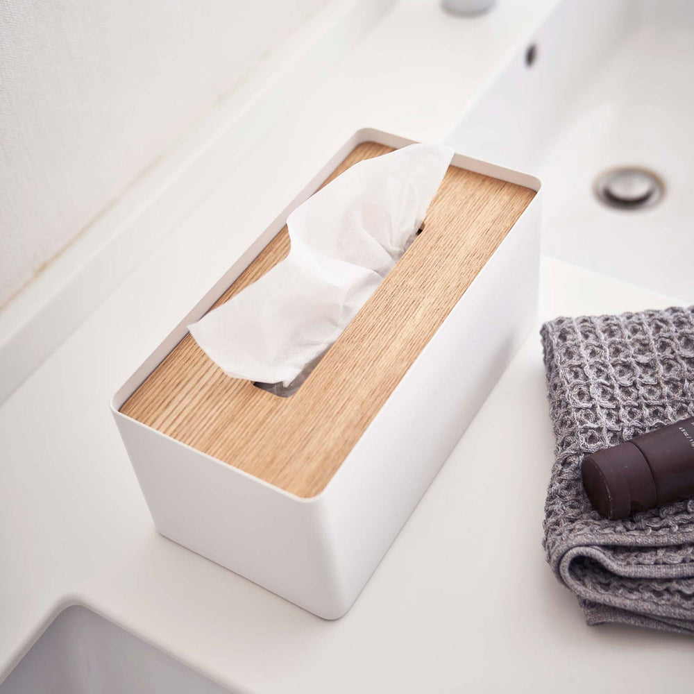 
                      
                        Steel & Wood Tissue Box Cover - Rectangle
                      
                    