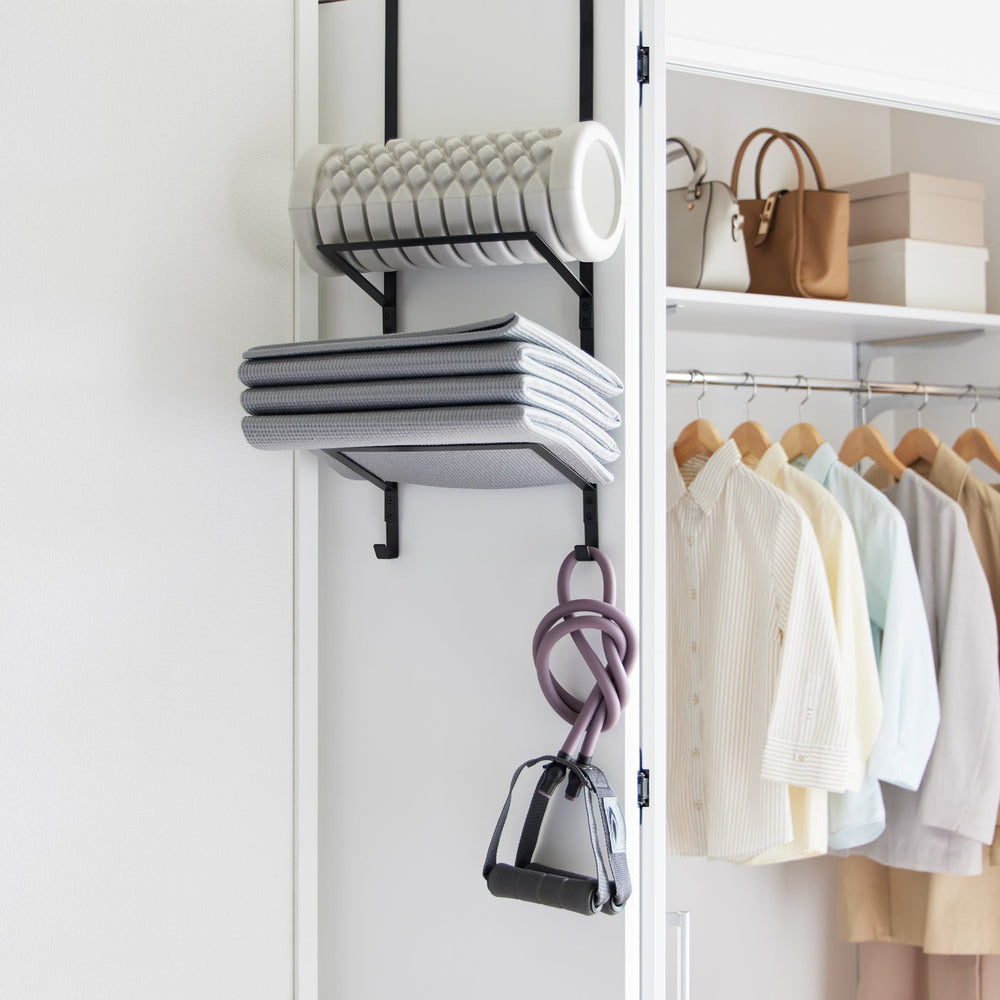 
                      
                        Over-the-Door Fitness Equipment Hanger
                      
                    