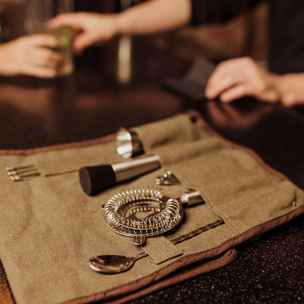 
                      
                        10-Piece Bar Tool Roll Up Kit
                      
                    