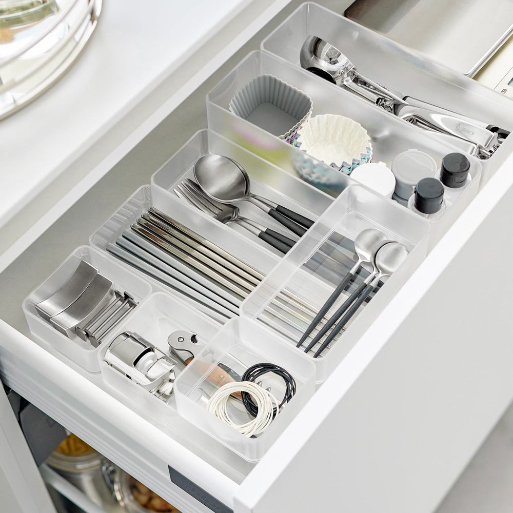
                      
                        Stackable Clear Organizers, Set of 2
                      
                    