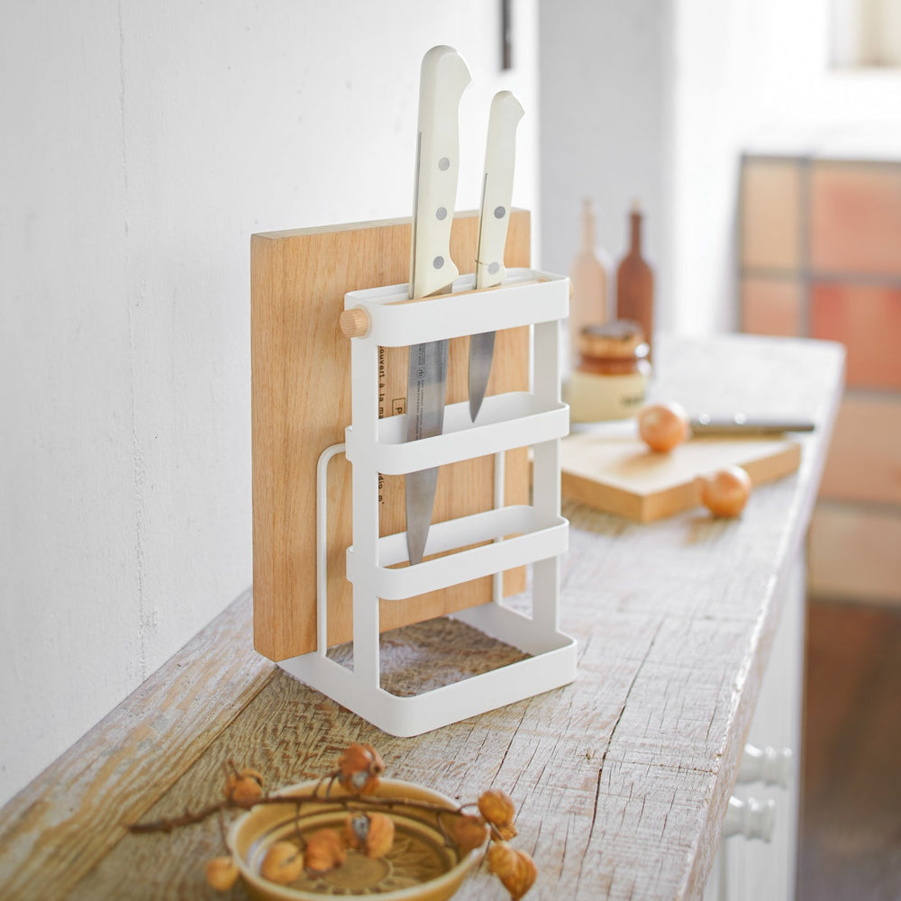 Knife & Cutting Board Stand