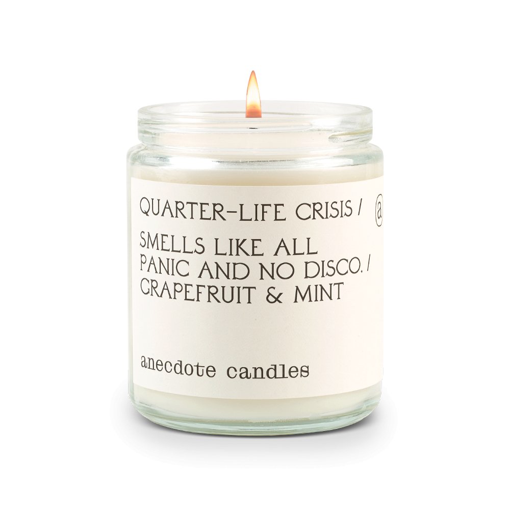 
                      
                        Anecdote Candles Quarter-life Crisis Candle - lily & onyx
                      
                    