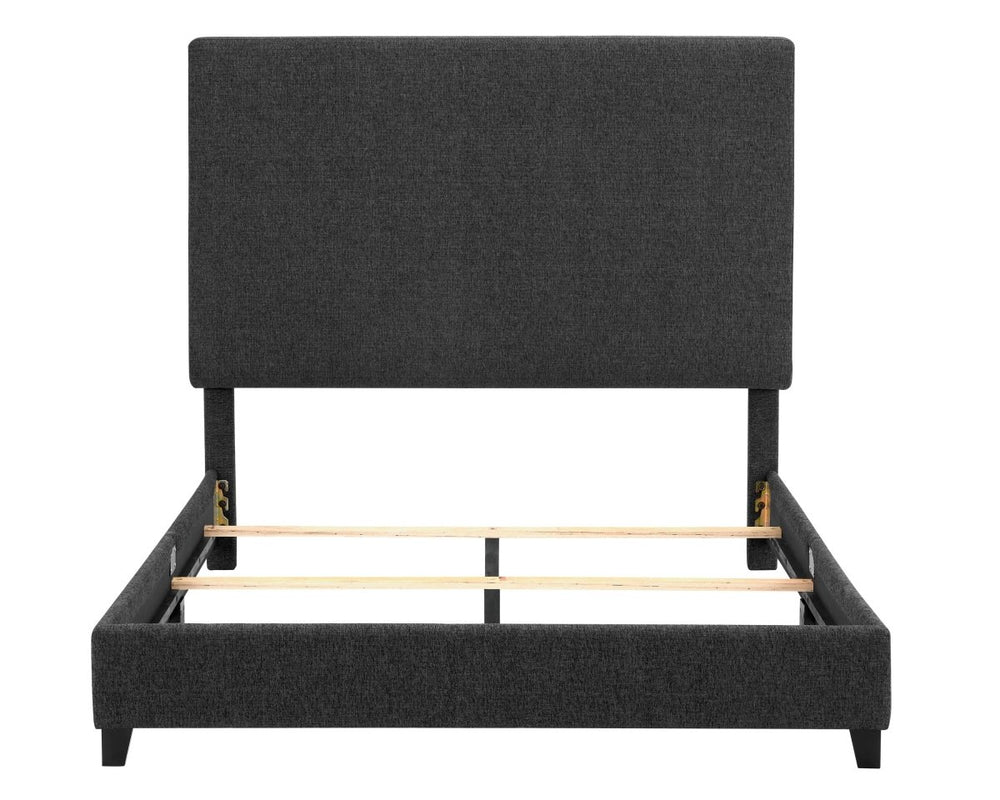 
                      
                        Walker Edison Queen Size Charcoal Grey Upholstered Platform Bed - lily & onyx
                      
                    