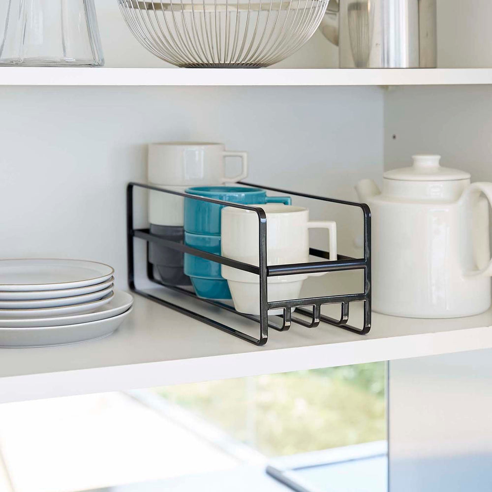 
                      
                        Glass and Mug Cabinet Organizer - Steel
                      
                    