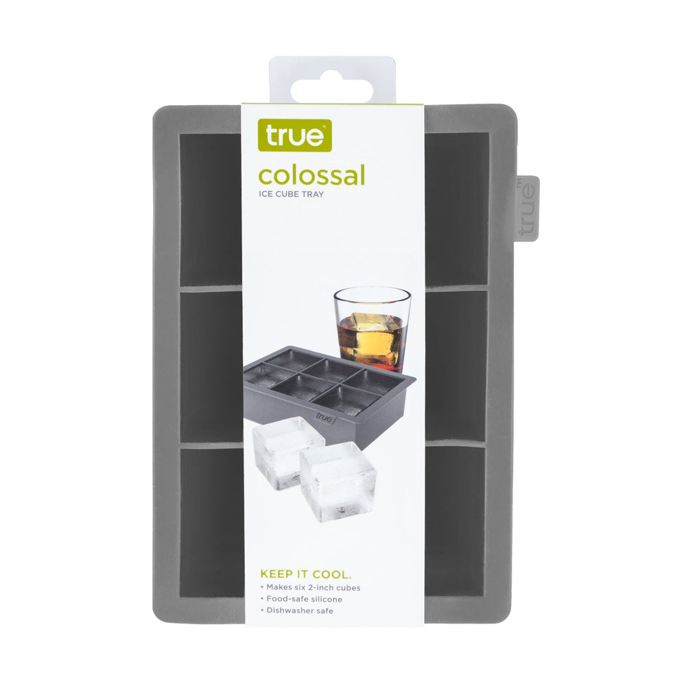 
                      
                        Colossal 2" Silicone Ice Cube Tray in Gray
                      
                    