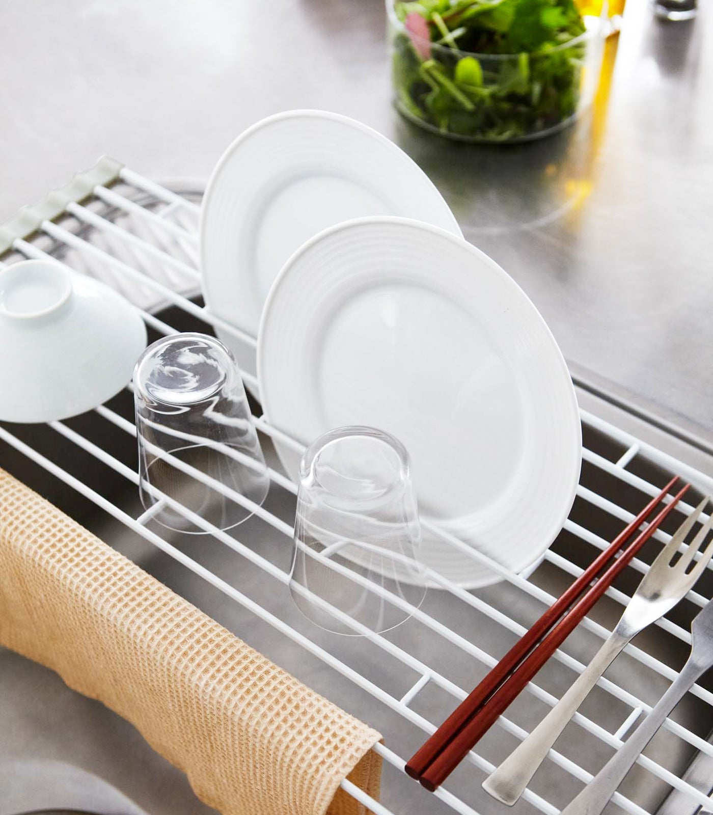 Over-the-Sink Dish Drainer