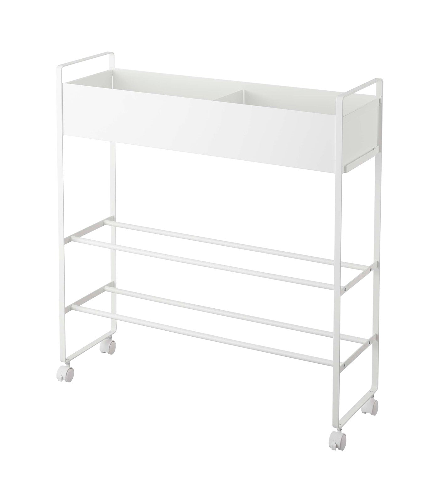 Entryway Storage Cart & Shoe Rack, 29.33" H