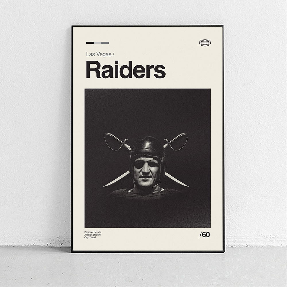 Las Vegas Raiders Art Print