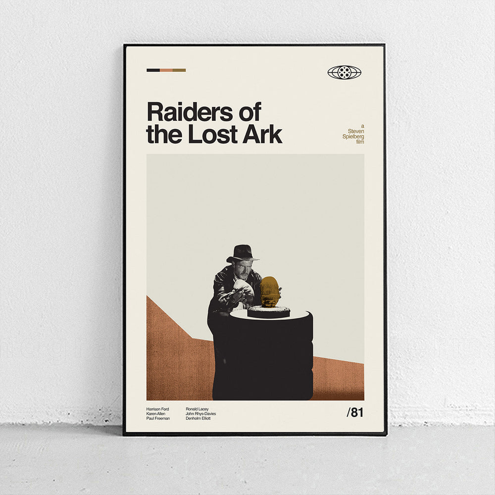 Raiders of the Lost Ark - Indiana Jones Art Print