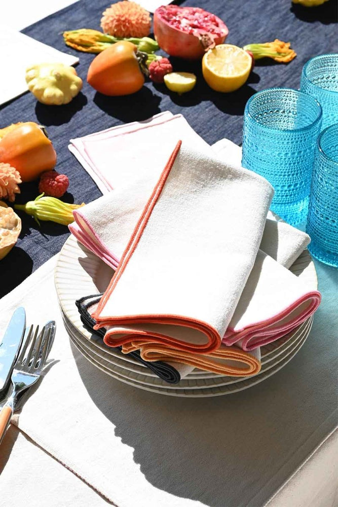 
                      
                        ATELIER SAUCIER Rainbow Burlap Napkins | Set of 4 - lily & onyx
                      
                    