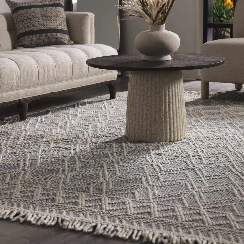 Hauteloom Ramsbury Ivory & Blue Area Rug - lily & onyx