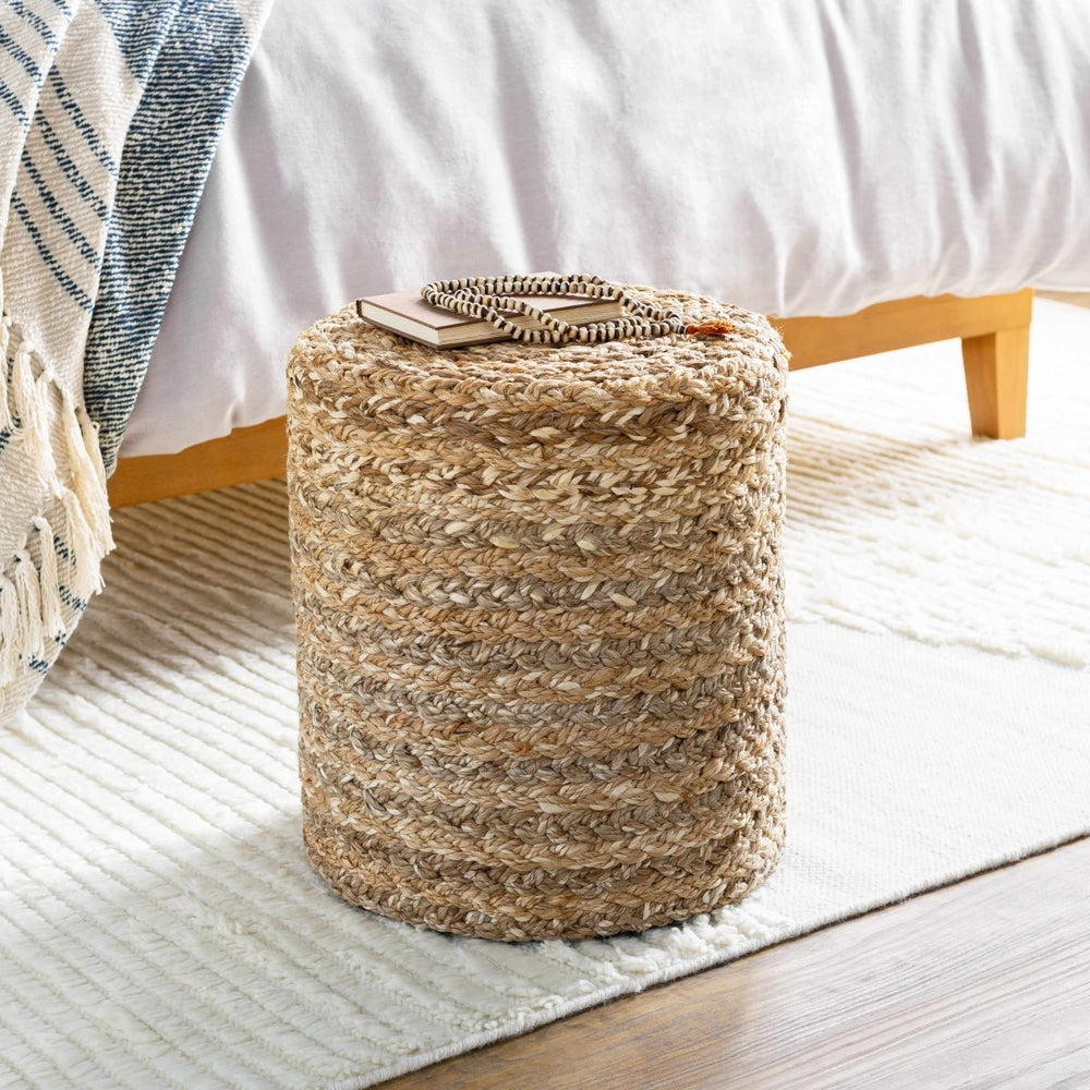 Boutique Rugs Ranskill Cotton Knitted Pouf - lily & onyx