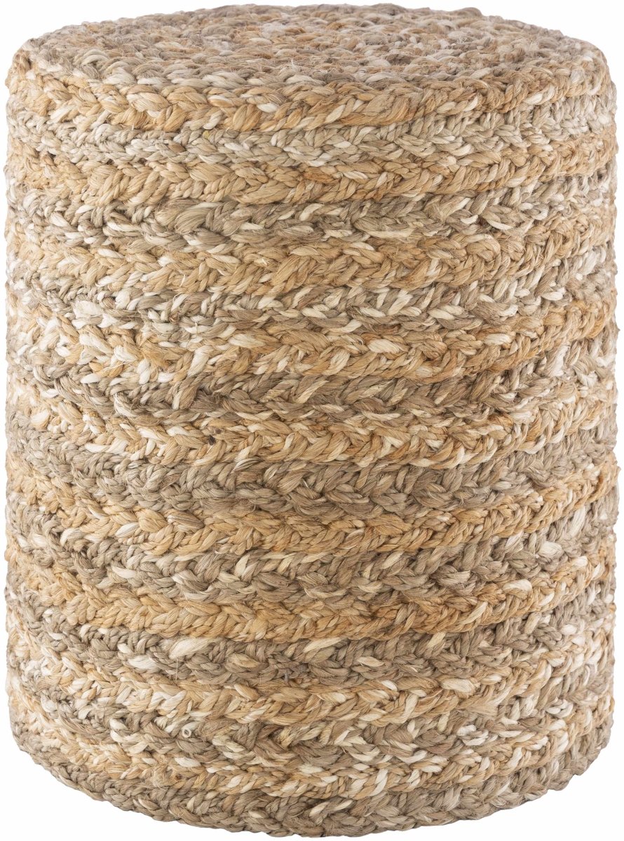 Boutique Rugs Ranskill Cotton Knitted Pouf - lily & onyx