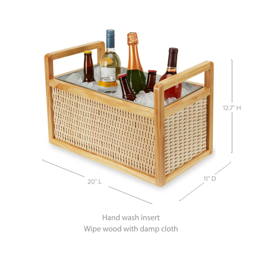 
                      
                        Twine Living Rattan & Wood Beverage Tub - lily & onyx
                      
                    