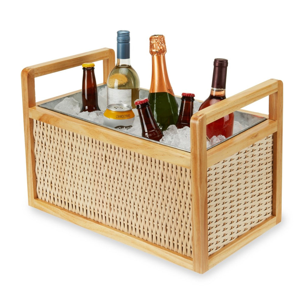 
                      
                        Twine Living Rattan & Wood Beverage Tub - lily & onyx
                      
                    
