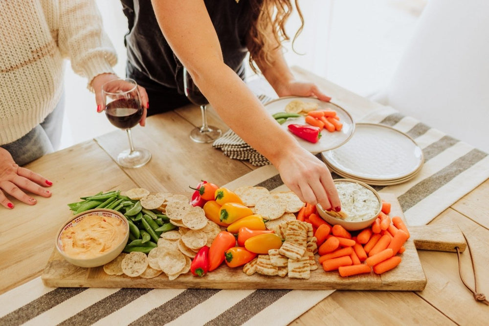 
                      
                        Picnic Time Family of Brands Ravi Rectangular Long Charcuterie Board - lily & onyx
                      
                    