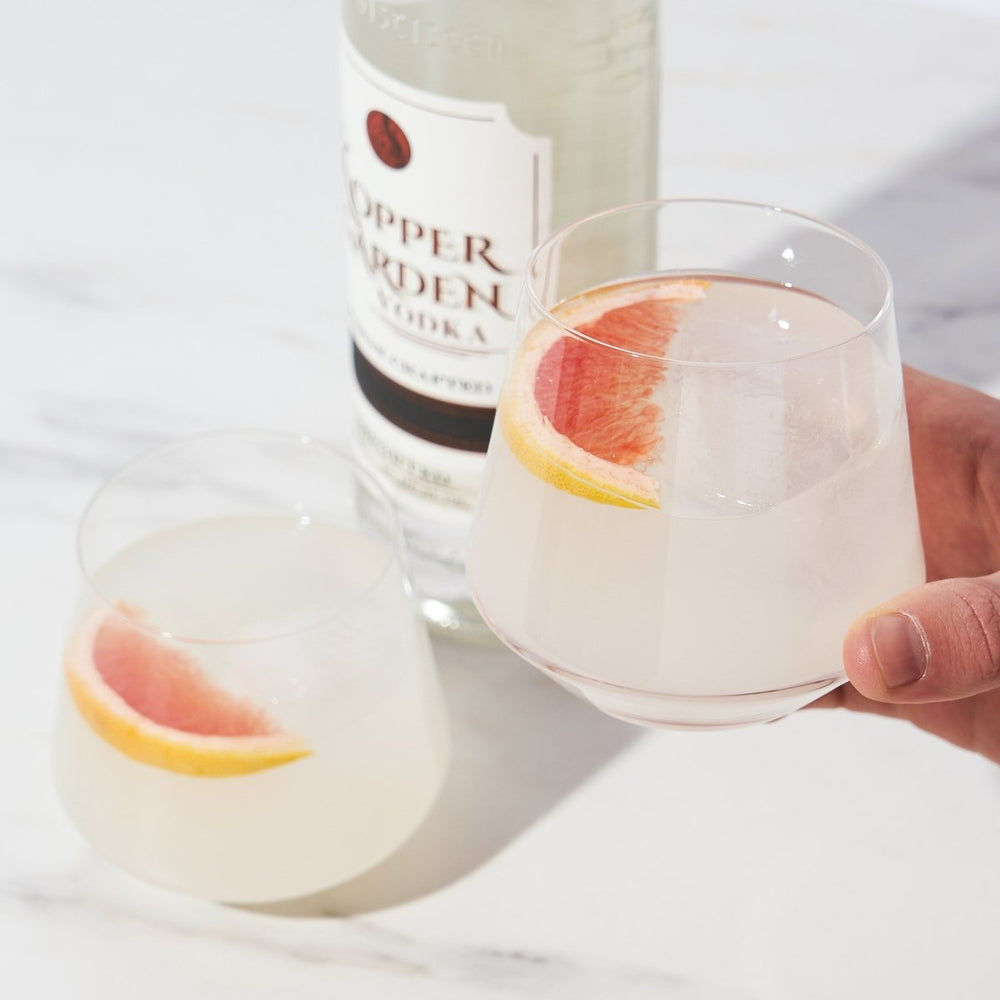 
                      
                        Viski Raye Angled Crystal Cocktail Tumblers, Set of 2 - lily & onyx
                      
                    