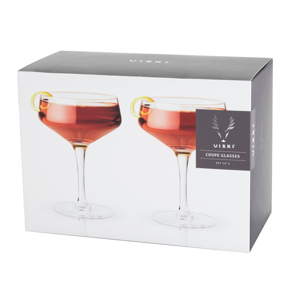 
                      
                        Viski Raye Angled Crystal Coupe Glasses, Set of 2 - lily & onyx
                      
                    