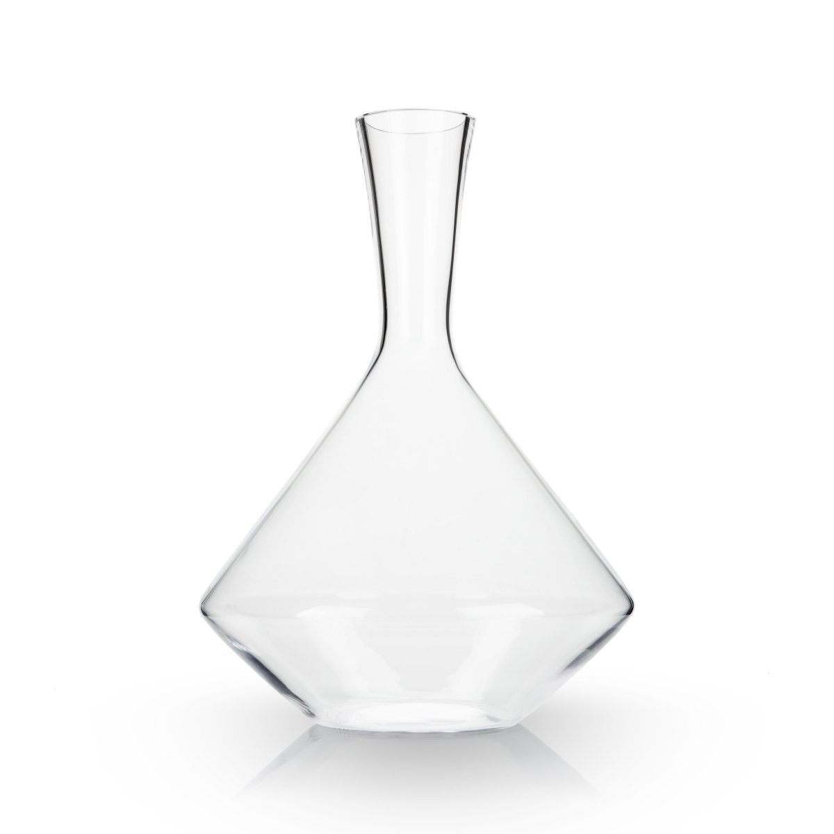 Viski Raye Angled Crystal Wine Decanter - lily & onyx