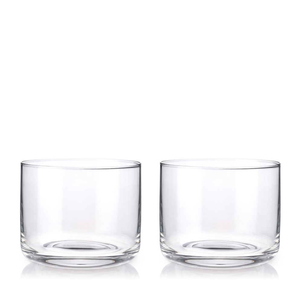 Viski Raye Crystal Negroni Glasses, Set of 2 - lily & onyx