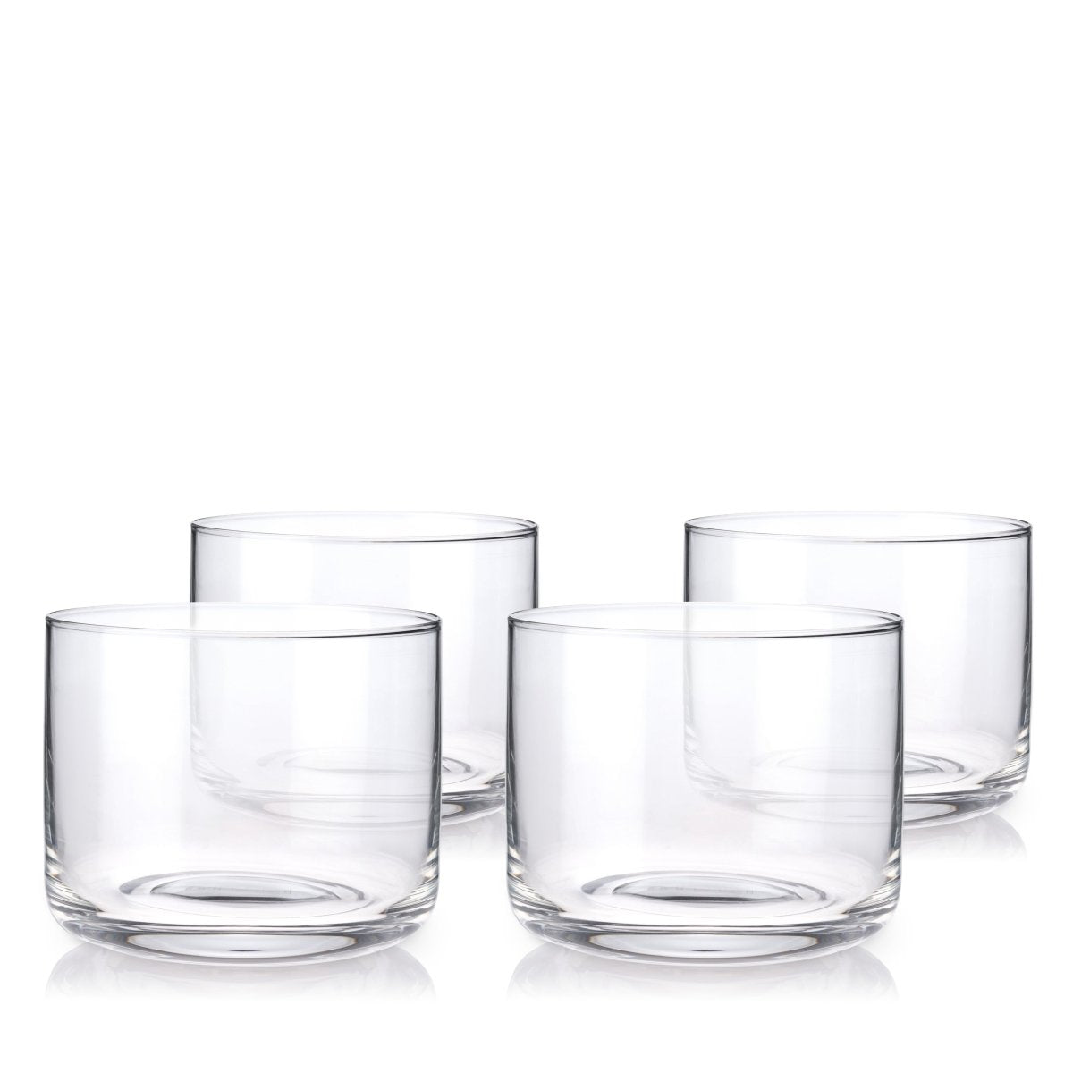 Viski Raye Crystal Negroni Glasses, Set of 4 - lily & onyx