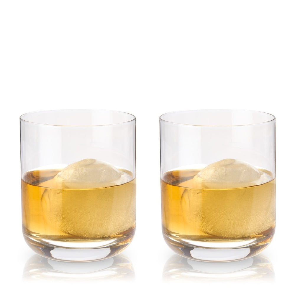 
                      
                        Viski Raye Crystal Tumblers, Set of 2 - lily & onyx
                      
                    