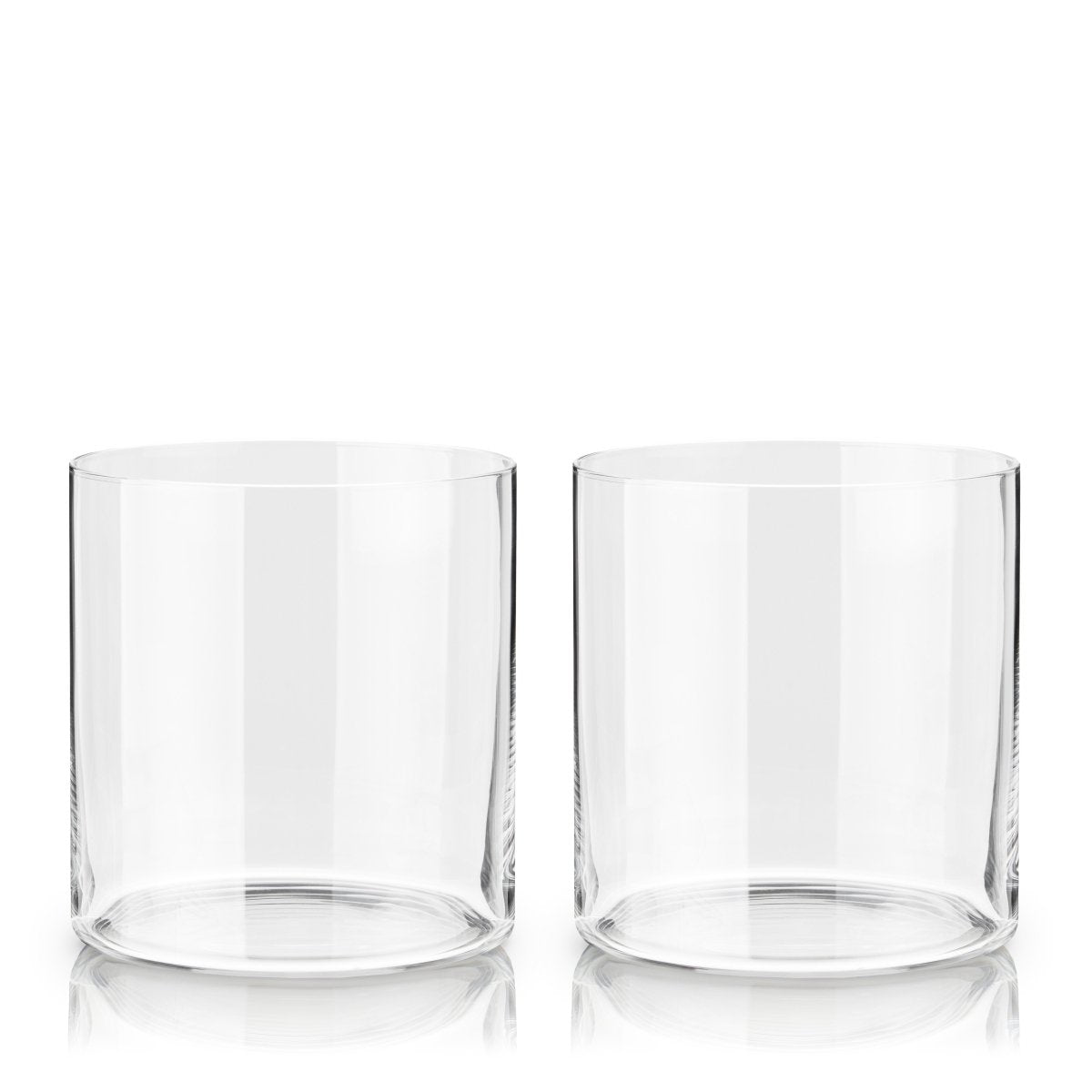 Viski Raye Element Crystal Tumblers, Set of 2 - lily & onyx