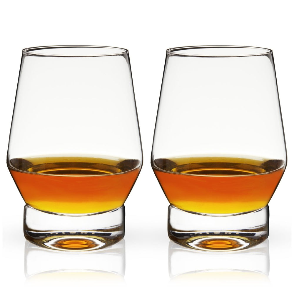 
                      
                        Viski Raye Heavy Base Crystal Whiskey Glasses, Set of 2 - lily & onyx
                      
                    