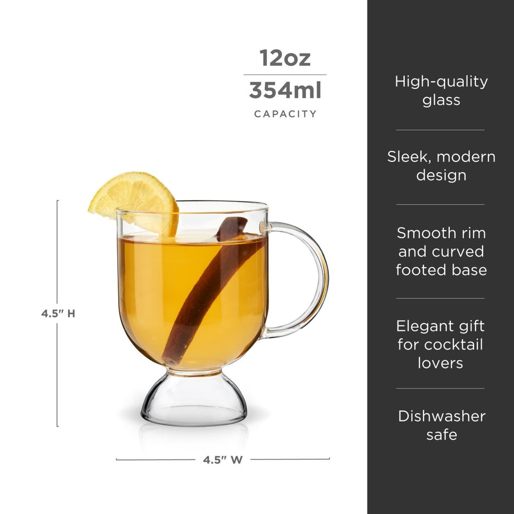 
                      
                        Viski Raye Hot Toddy Glasses, Set of 2 - lily & onyx
                      
                    