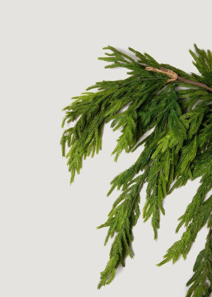 
                      
                        Afloral Real Touch Norfolk Pine Dripping Garland - 40" - lily & onyx
                      
                    