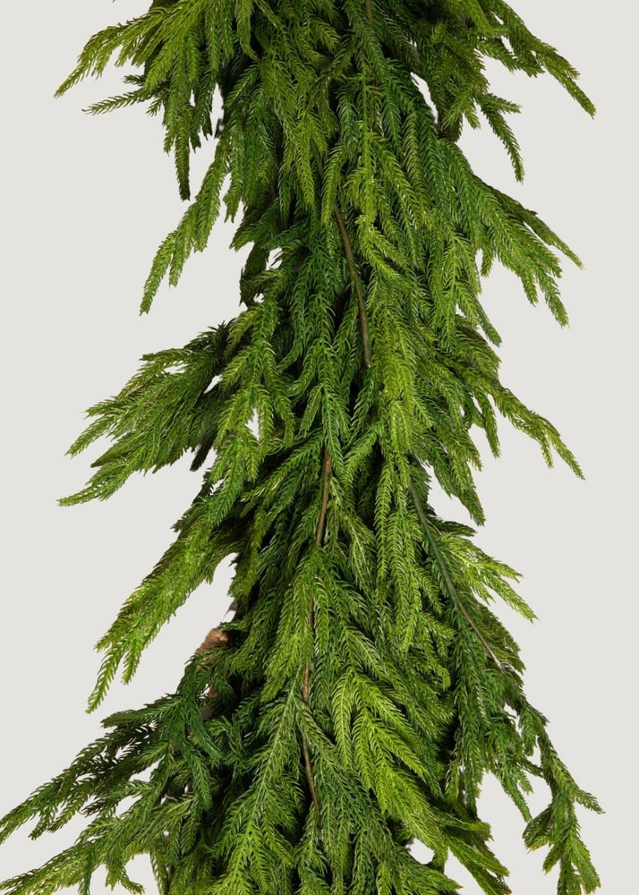 
                      
                        Afloral Real Touch Norfolk Pine Dripping Garland - 40" - lily & onyx
                      
                    