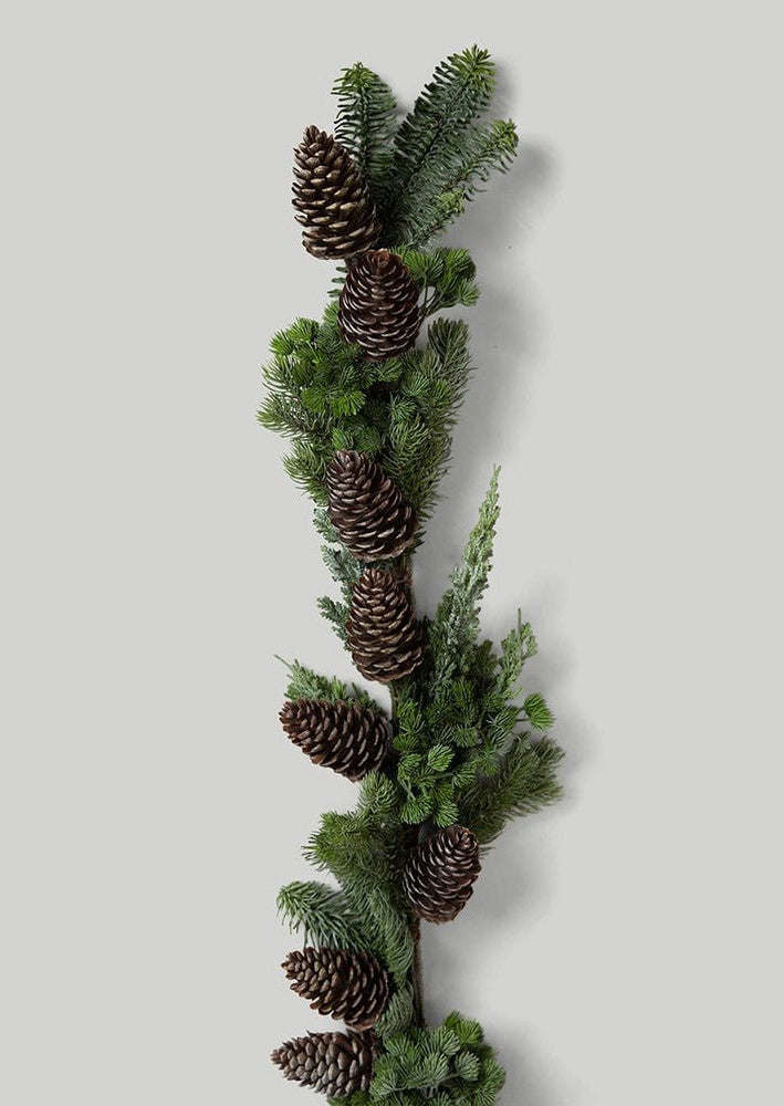 
                      
                        Afloral Real Touch Spruce and Pine Cone Garland - 48" - lily & onyx
                      
                    