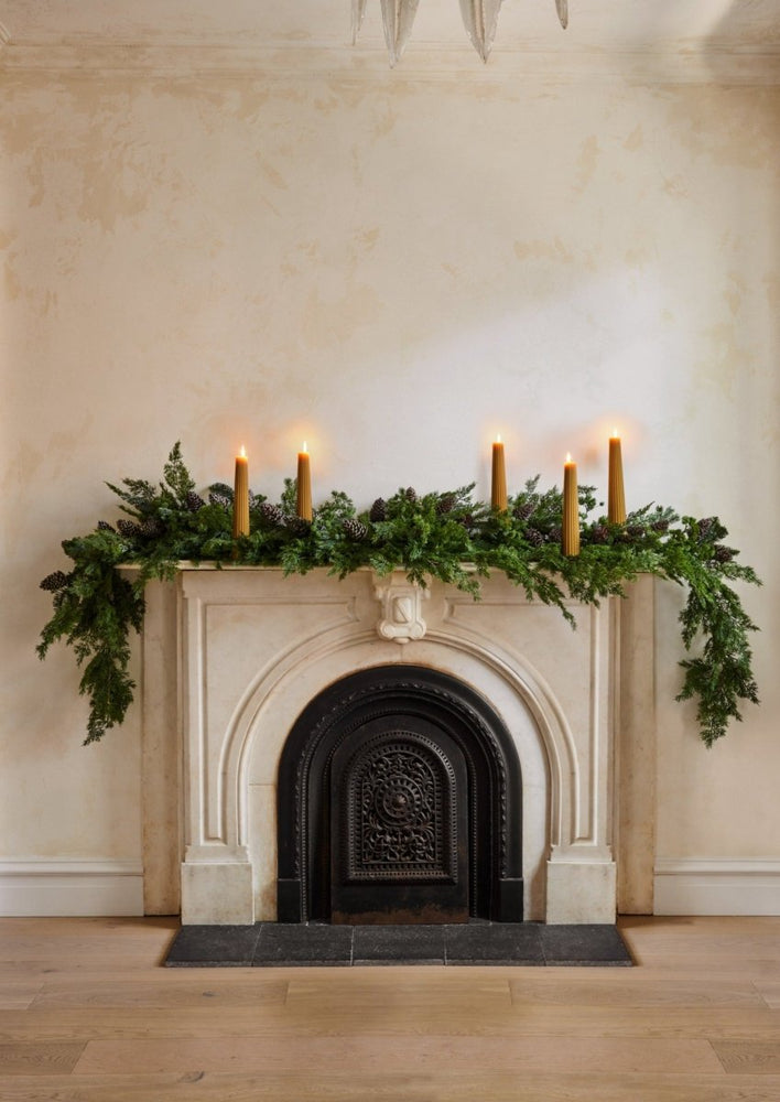 
                      
                        Afloral Real Touch Spruce and Pine Cone Garland - 48" - lily & onyx
                      
                    