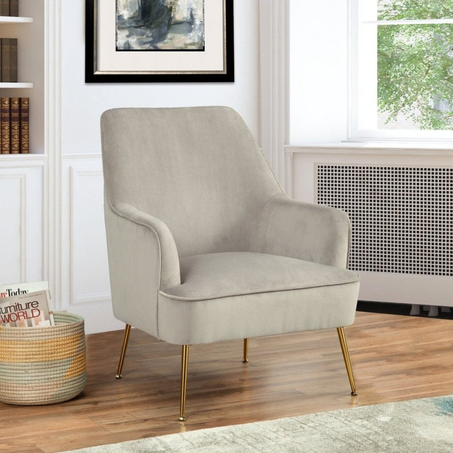 Alpine Furniture Rebecca Leisure Chair, Grey