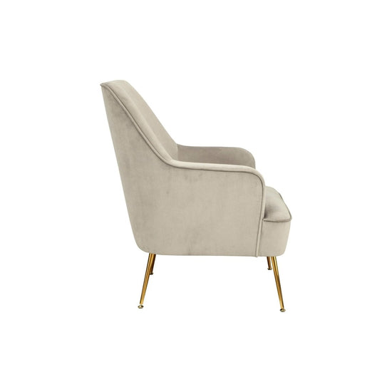 Alpine Furniture Rebecca Leisure Chair, Grey - lily & onyx