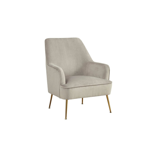 Alpine Furniture Rebecca Leisure Chair, Grey - lily & onyx