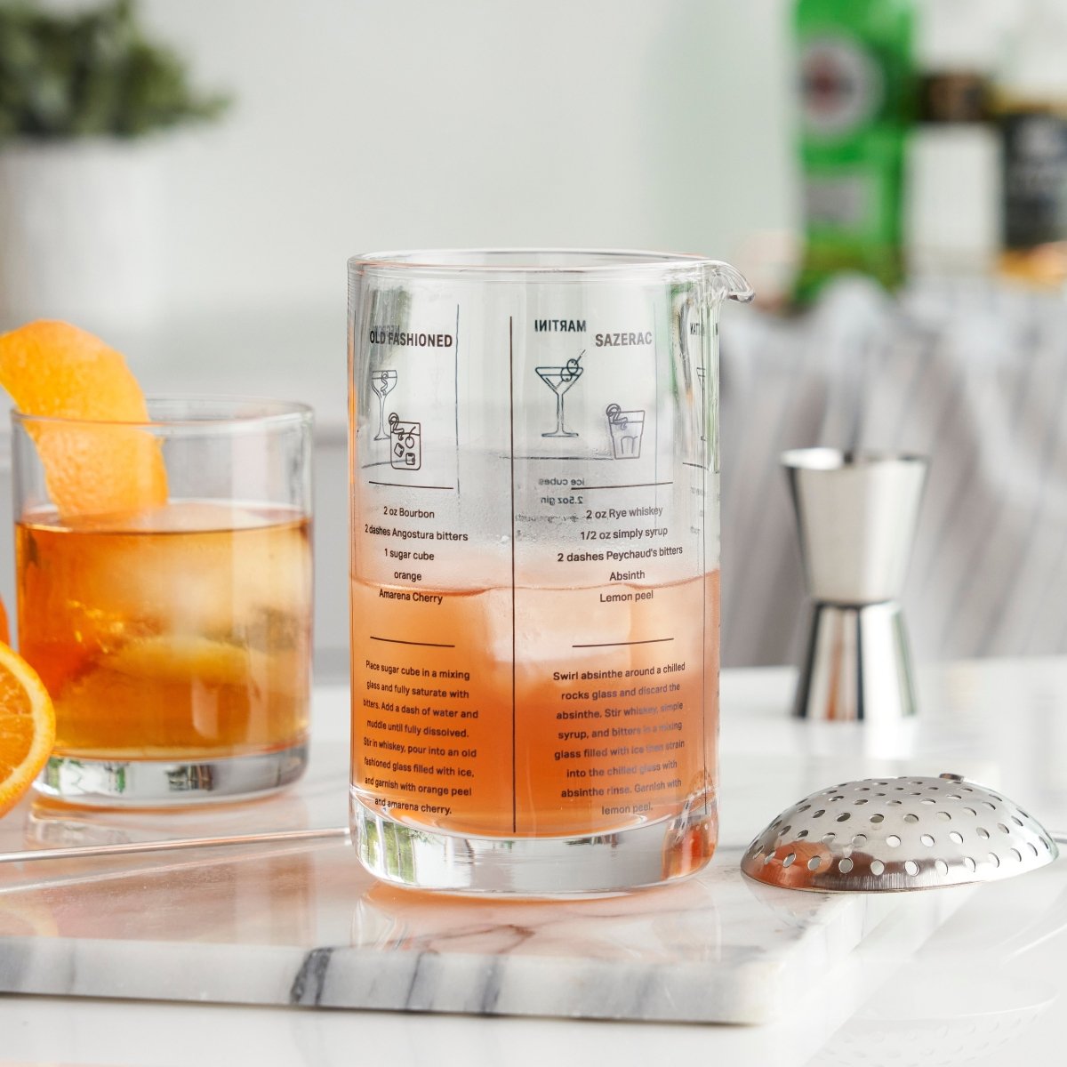 True Recipe Mixing Glass - lily & onyx