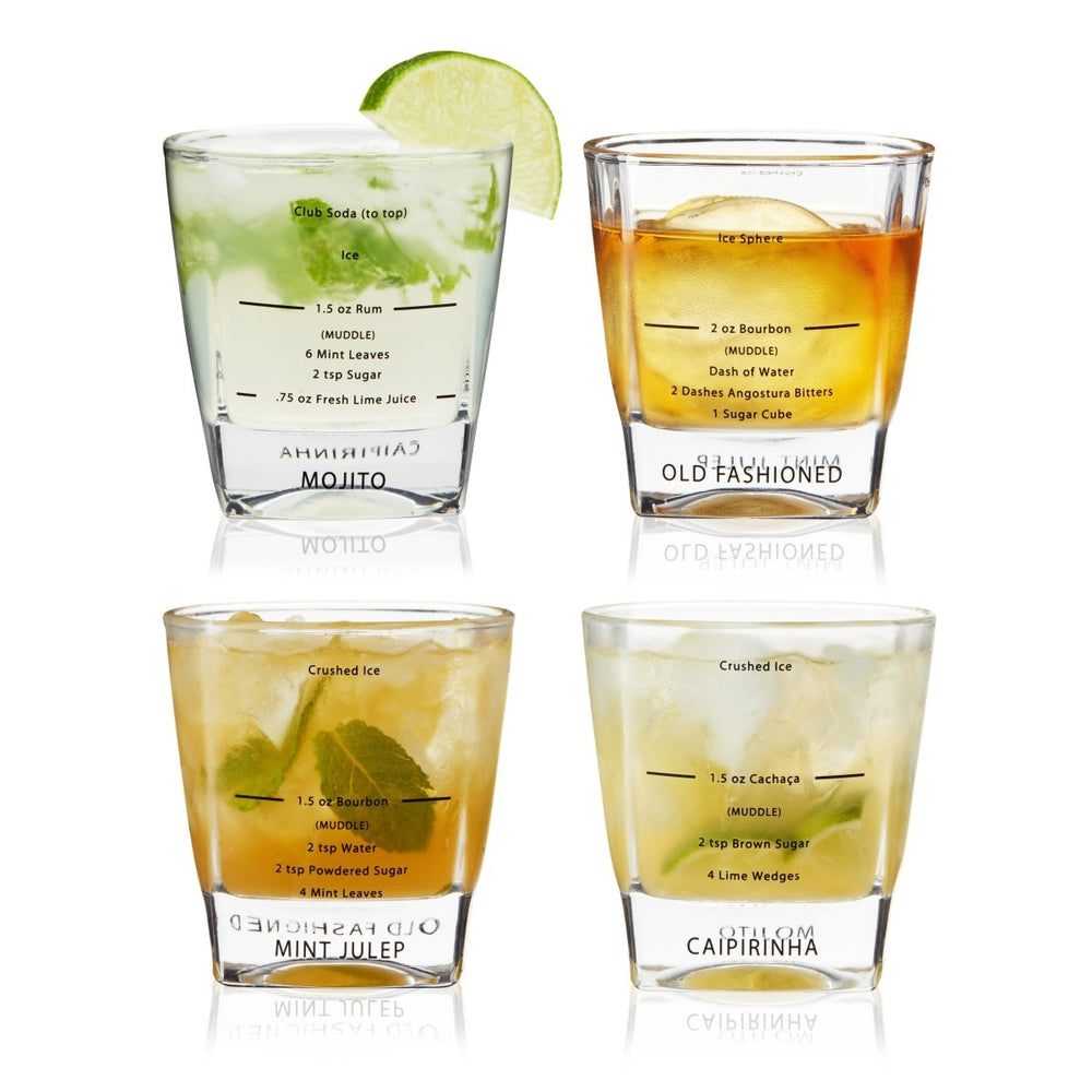
                      
                        True Recipe Rocks Glasses, Set of 4 - lily & onyx
                      
                    