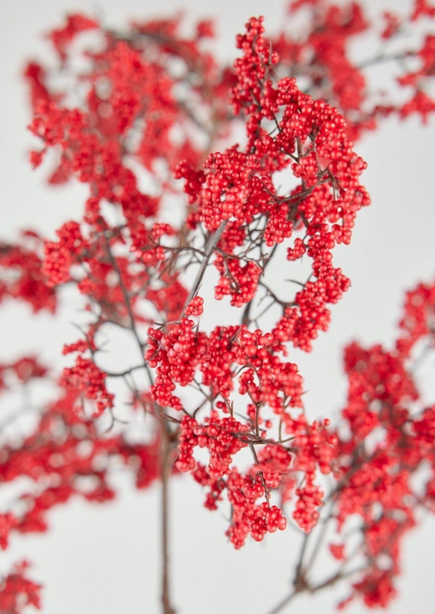 Afloral Red Artificial Berry Branch, 40" - lily & onyx