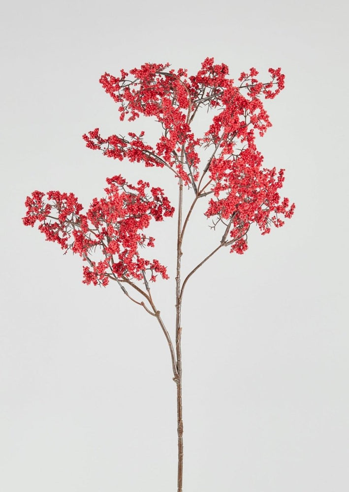 Afloral Red Artificial Berry Branch, 40" - lily & onyx