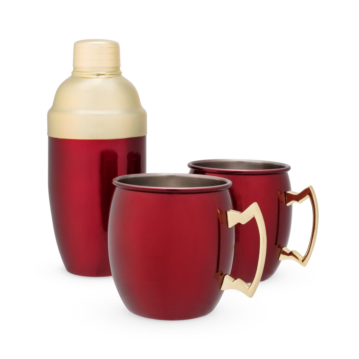 Twine Living Red Mule Mug & Cocktail Shaker Gift Set - lily & onyx