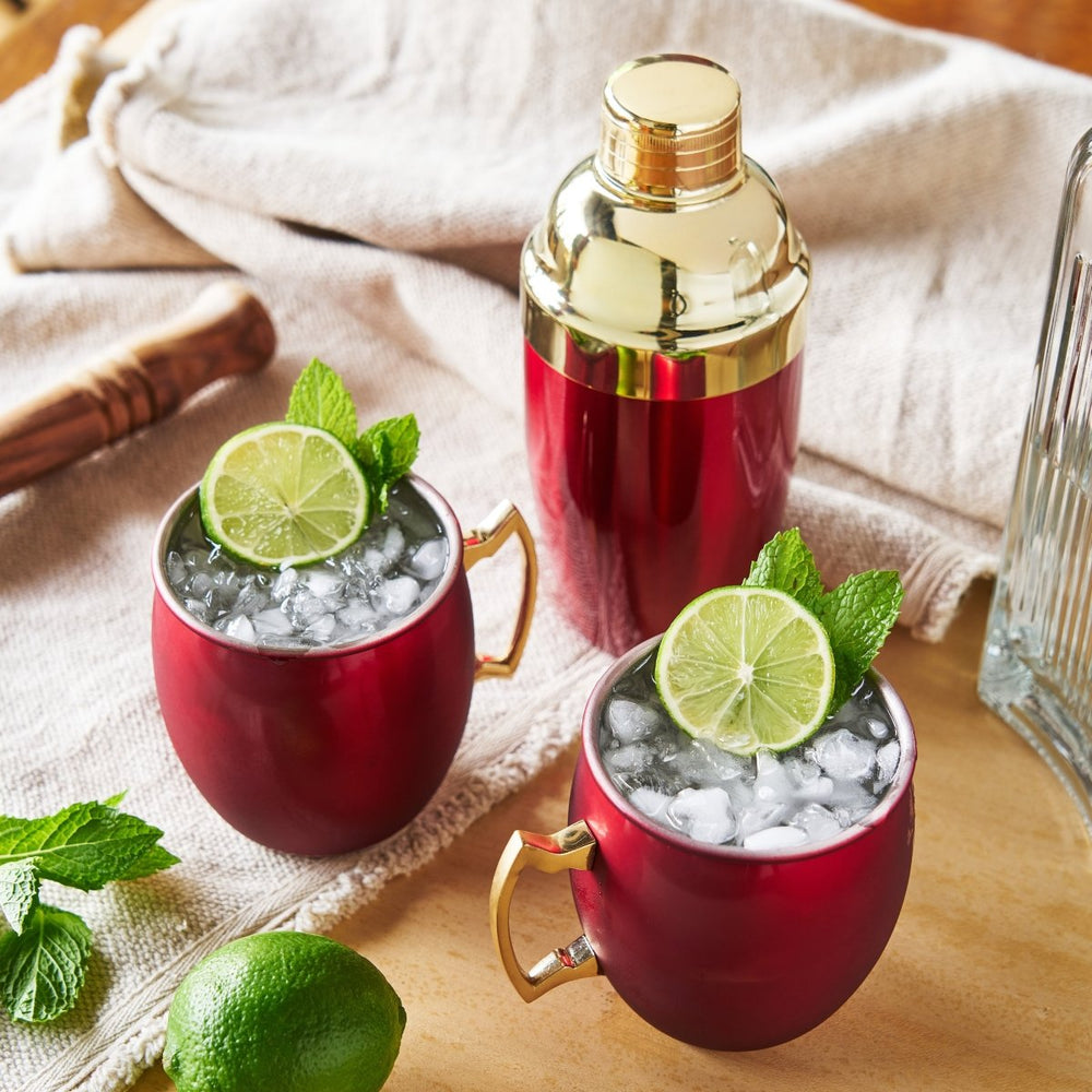 
                      
                        Twine Living Red Mule Mug & Cocktail Shaker Gift Set - lily & onyx
                      
                    