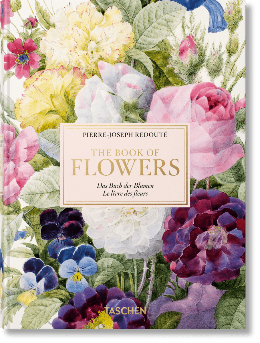 TASCHEN Redouté. The Book of Flowers. 40th Ed. (German, French, English)