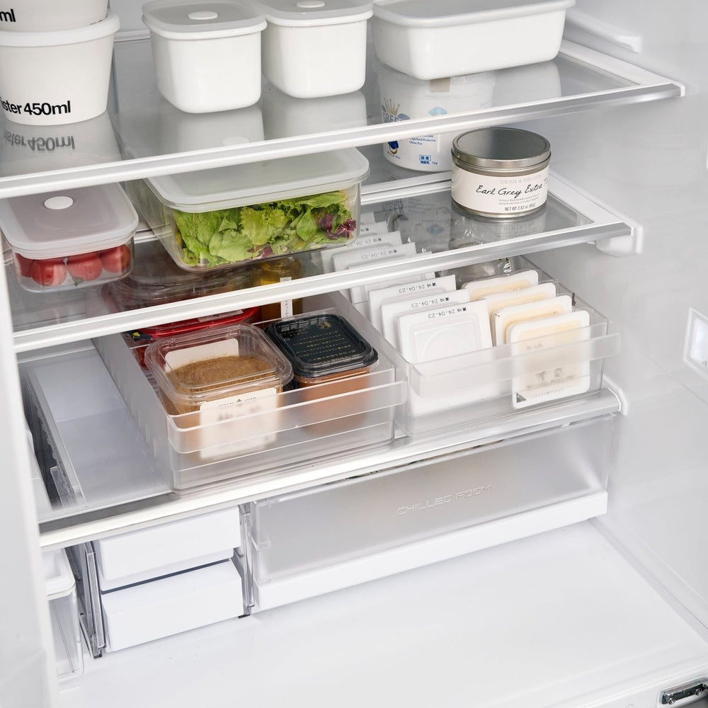 
                      
                        Yamazaki Home Refrigerator Organizer Bin, Wide - lily & onyx
                      
                    