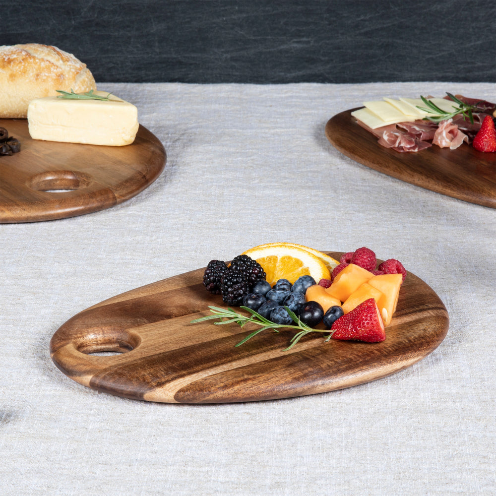 
                      
                        Pebble Shaped Acacia Serving Board, 12" x 9"
                      
                    