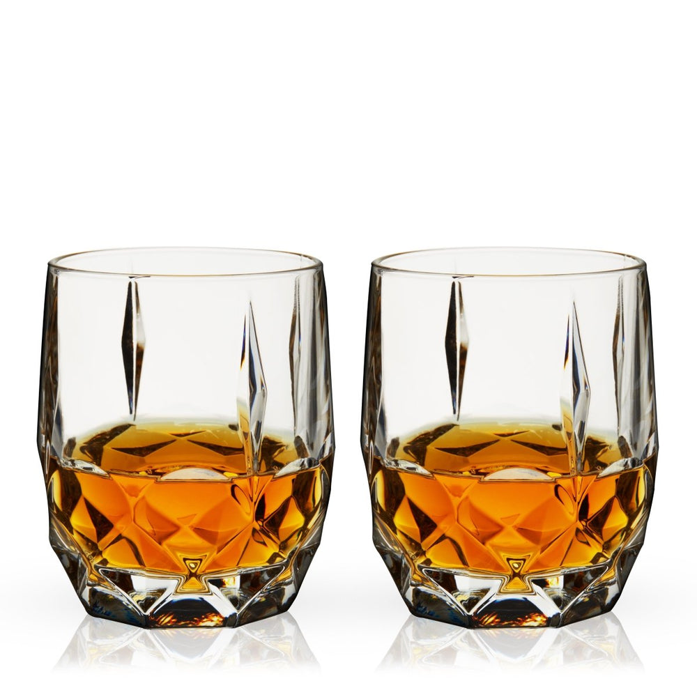 
                      
                        Viski Reserve Bruno Crystal Cocktail Glasses, Set of 2 - lily & onyx
                      
                    
