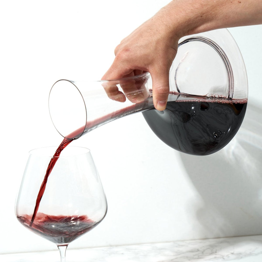 
                      
                        Viski Reserve Inez Crystal Wine Decanter - lily & onyx
                      
                    